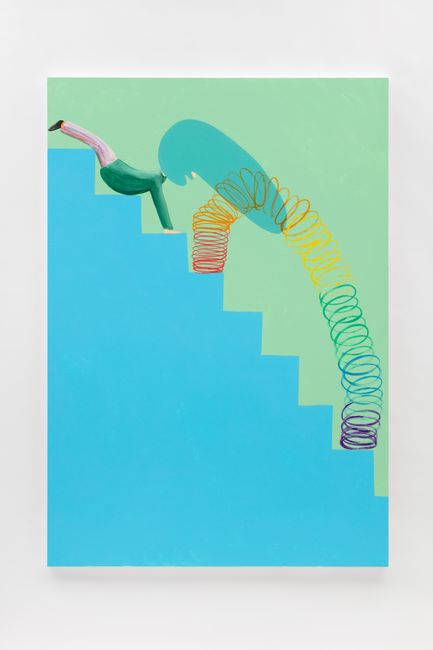 Slinky by Peter McDonald contemporary artwork