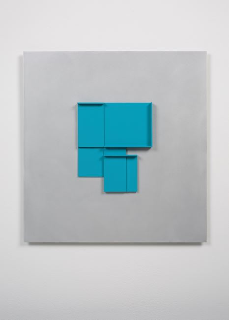 Mid Blue Maquette by Toby Paterson contemporary artwork