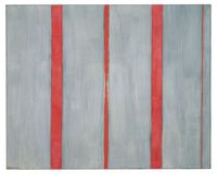 The Name I by Barnett Newman contemporary artwork painting, works on paper