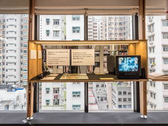 Exhibition view: Nilima Sheikh, Lines of Flight: Nilima Sheikh Archive, Asia Art Archive, Hong Kong (22 March–30 June 2018). Courtesy Asia Art Archive.