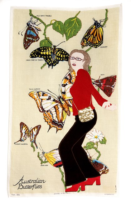 Dancing with Butterflies by Adrienne Doig contemporary artwork
