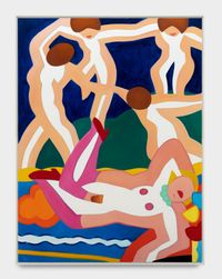 Man Ray at the Dance by Tom Wesselmann contemporary artwork painting