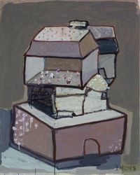 Box Series No. 1 by Wang Chuan contemporary artwork painting