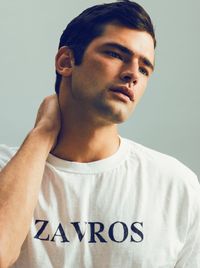 Self portrait with Sean O'Pry by Michael Zavros contemporary artwork photography