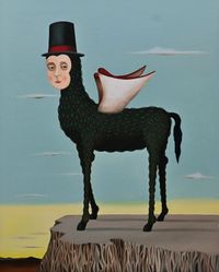 El sombrero by Marcelo Suaznabar contemporary artwork painting