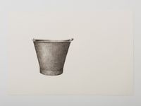 Still thinking 2 (Bucket III) by Frances Richardson contemporary artwork painting, works on paper, drawing