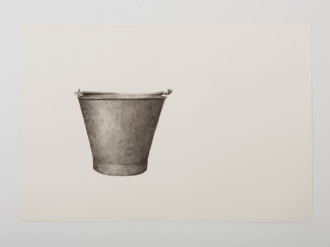 Still thinking 2 (Bucket III) by Frances Richardson contemporary artwork