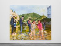 Irredeemable Loafers by Liu Xiaodong contemporary artwork painting, works on paper