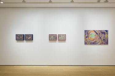 Exhibition view: Jiang Miao, Lustre of Hope, Whitestone Gallery, Hong Kong (3 September–22 October 2022). Courtesy Whitestone Gallery.