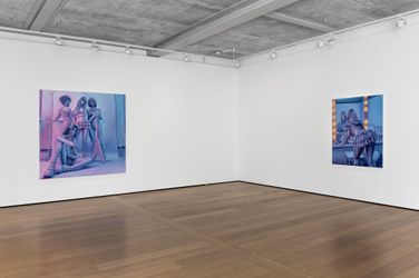 Exhibition view: Emma Stern, Penny & The Dimes: Dimes 4Ever World Tour, Almine Rech, London (6 September–30 September 2023). Courtesy Almine Rech.