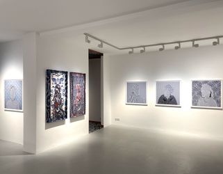 Exhibition view: Alia Ali, FLOW, Galerie—Peter—Sillem, Munich (6 November–18 December 2021). Courtesy Galerie—Peter—Sillem.