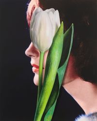 White Tulip by Urs Fischer contemporary artwork mixed media