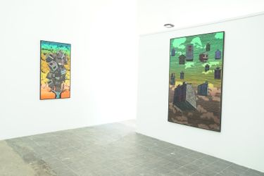 Exhibition view: Chathurika Jayani, Dreamscape, Saskia Fernando Gallery, Colombo (20 January–20 February 2022). Courtesy Saskia Fernando Gallery.