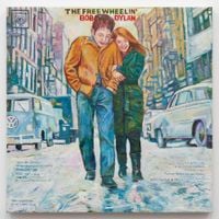 The Freewheelin' Bob Dylan (after Don Hunstein) by Keith Mayerson contemporary artwork painting, works on paper