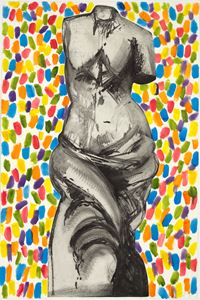 Color on Her by Jim Dine contemporary artwork print