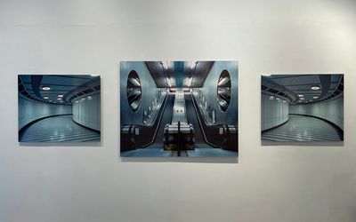 Exhibition view: Christopher Button, The Labyrinth, Blue Lotus Gallery, Hong Kong (9 September–10 October 2021). Courtesy Blue Lotus Gallery. 