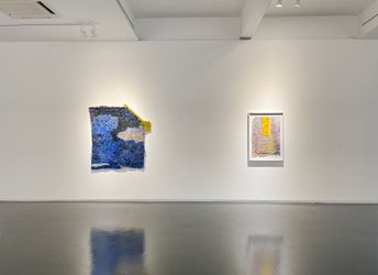 Exhibition view: Group Exhibition, Tint, Tone, Shade, Sundaram Tagore Gallery, Singapore (2 September–28 October 2023). Courtesy Sundaram Tagore Gallery. 