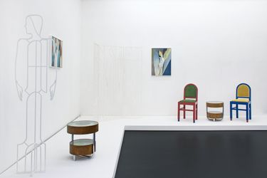 Exhibition view: Lucy McKenzie & Atelier E.B, MEYER*KAINER, Vienna (9 September–29 October 2022). Courtesy MEYER*KAINER.