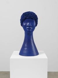 Titi (Cobalt) by Simone Leigh contemporary artwork sculpture