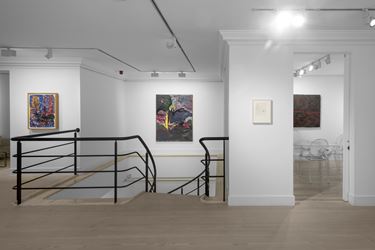 Exhibition view: Group Exhibition, 9th St. Club, Gazelli Art House, London (17 January–23 February 2020). Courtesy Gazelli Art House.