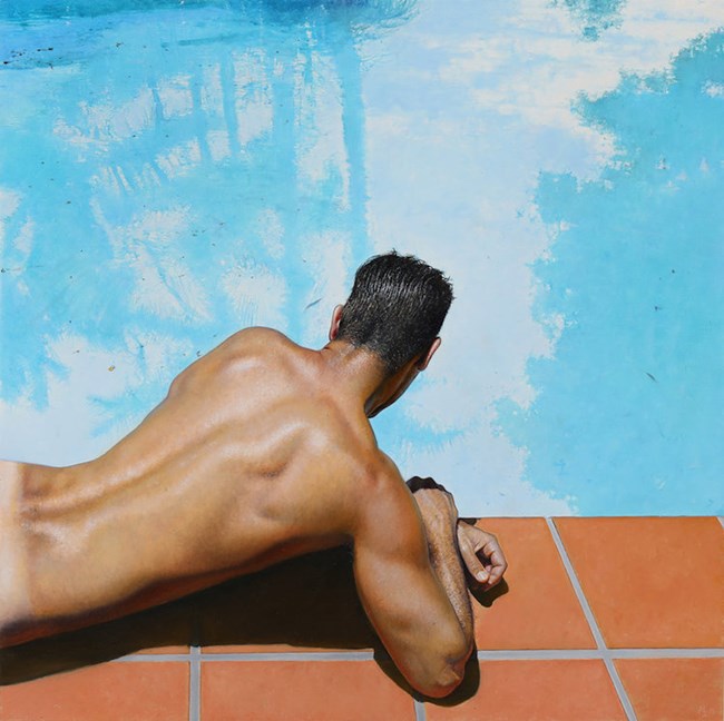 Narcissus by Michael Zavros contemporary artwork