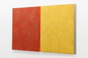 Terra vermelha e amarelo com ligações laraja e verde by Sérgio Sister contemporary artwork 4