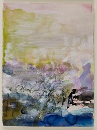 Untitled by Zao Wou-Ki contemporary artwork works on paper