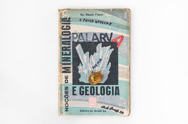 Palarva - Notions of mineralogy and geology by Paulo Bruscky contemporary artwork
