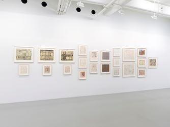 Exhibition view: Stanley Whitney, Drawings, Lisson Gallery, New York (8 September–21 October 2017). Courtesy Lisson Gallery, New York.