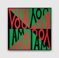 I am You / I Am Joy by Hank Willis Thomas contemporary artwork print