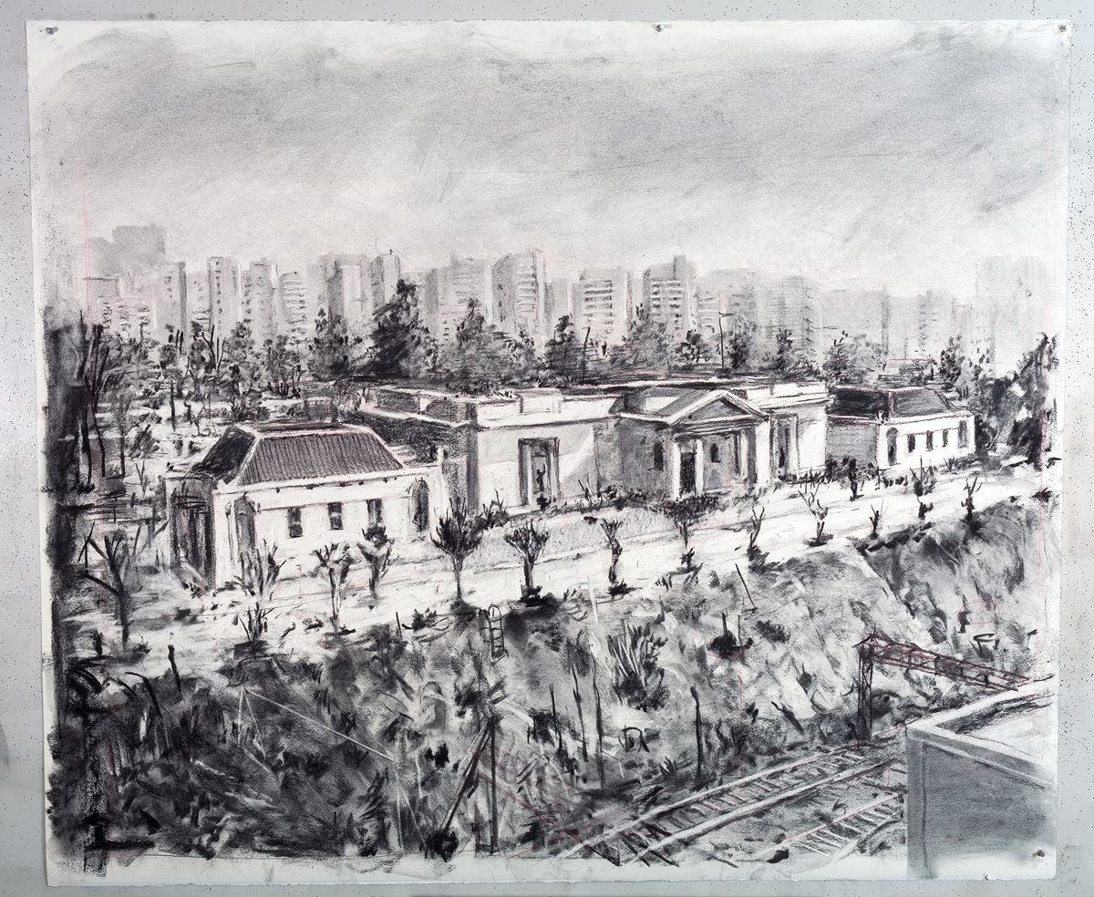 Drawing for City Deep (Johannesburg Art Gallery), 2018 by William Kentridge Ocula