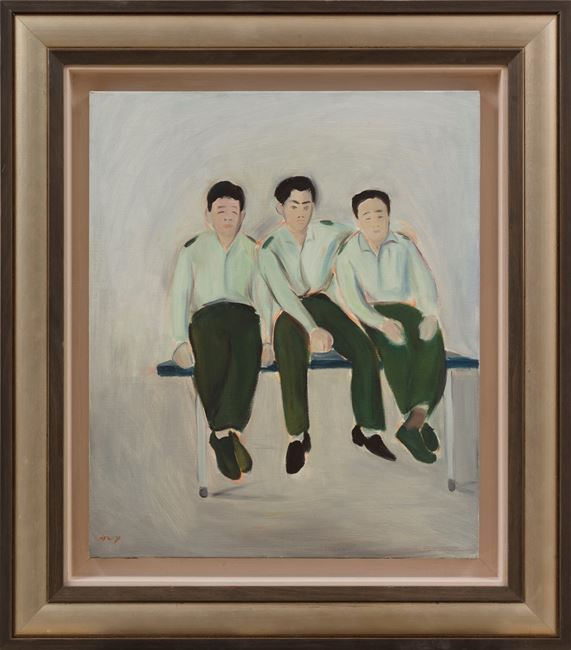 Male Soldiers by Wu Yi contemporary artwork