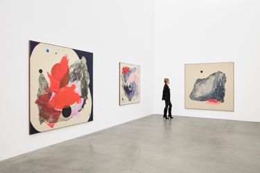 Exhibition view: Sigrid Sandström, Figure Ground, Anat Ebgi, Culver City, 2660 S La Cienega Blvd (13 March–24 April 2021). Courtesy Anat Ebgi, Los Angeles.