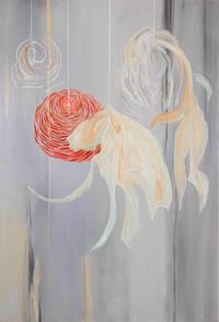 Ranuculus by Mary Simpson contemporary artwork painting