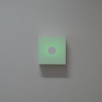 Circle in a square (mini) by Adam Barker-Mill contemporary artwork installation