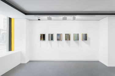 Exhibition view: Matthias Bitzer, Caligothek, Almine Rech, Paris (24 February–30 March 2024). Courtesy Almine Rech.