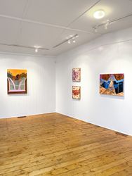 Exhibition view: Gaby Collins-Fernandez, Gary Petersen, Kelsey Shwetz, Yorgos Stamkopoulos, Unique Expressions, Hollis Taggart, Southport (3 April–8 May 2021). Courtesy Hollis Taggart.