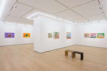 Exhibition view: Morita Manabu by WOOD, Yuyelai, DUO, Whitestone Gallery, Hong Kong (29 October–23 December 2022). Courtesy Whitestone Gallery.