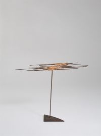 Flächenbahn by Norbert Kricke contemporary artwork sculpture