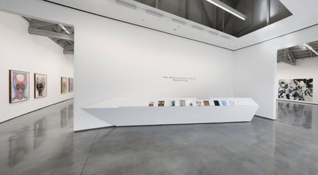 Exhibition view: Huma Bhabha and Michael Williams, Bhabha Williams, David Kordansky Gallery, Los Angeles (21 January–25 February 2023). Courtesy David Kordansky Gallery. Photo: Jeff McLane.