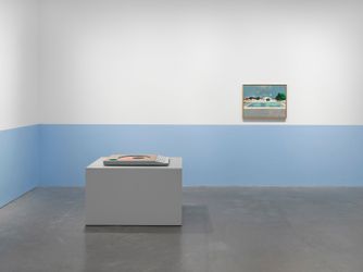 Exhibition view: Harold Ancart, La Grande Profondeur (The Deep End), David Zwirner, Paris (18 October–20 November 2021). Courtesy David Zwirner.