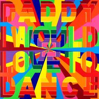 Daddy (Rays/Stella) by Deborah Kass contemporary artwork painting