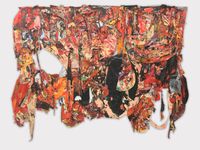 Undying Love by Angel Otero contemporary artwork textile