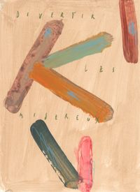 divertir les misereux by Arpaïs Du Bois contemporary artwork painting, works on paper, photography, print
