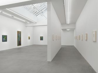 Exhibition view: Steven Shearer, Working from Life, Galerie Eva Presenhuber, Waldmannstrasse, Zurich (4 September–16 October 2021). © Steven Shearer. Courtesy the artist and Galerie Eva Presenhuber, Zurich / New York.