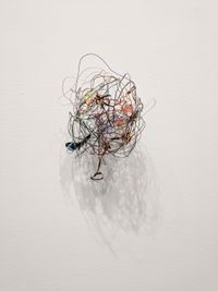 Bola de cable (Precarios) by Cecilia Vicuña contemporary artwork sculpture