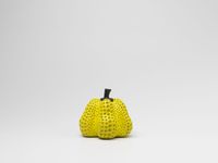 Yellow Pumpkin by Yayoi Kusama contemporary artwork sculpture