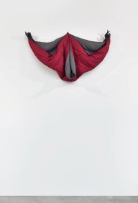 Sleeping Deep Bat by Annette Messager contemporary artwork sculpture