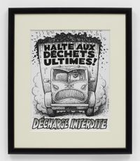 Halt the Dechets Ultimes by R. Crumb contemporary artwork works on paper, drawing
