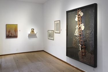 Exhibition view: Group Exhibition, Modern & tribal masters, Beck & Eggeling Internation Fine Arts at Berney Fine Arts GmbH, Basel (10–16 June 2019). Courtesy Beck & Eggeling International Fine Art.